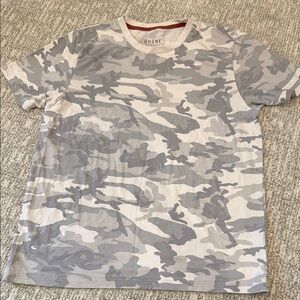 Rhone Gray Camo Short Sleeve Tee